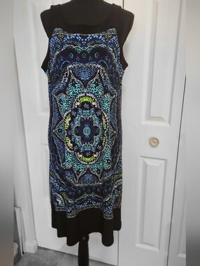 Elementz Multi Color Dress. Light Weight
